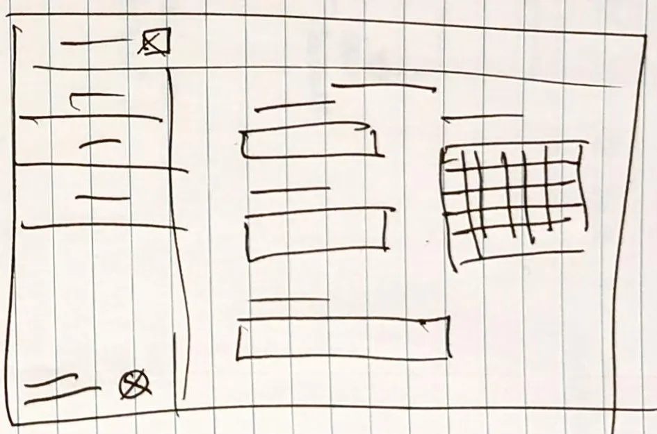 Image of the Add Entry/Project Wireframe.